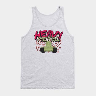 Heavy Metal Russian KV-2 Tank Tank Top